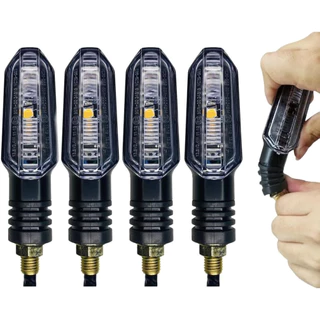 Kit 4 Pisca Led Seta Com Rosca Cbx250 Twister 2007 2008