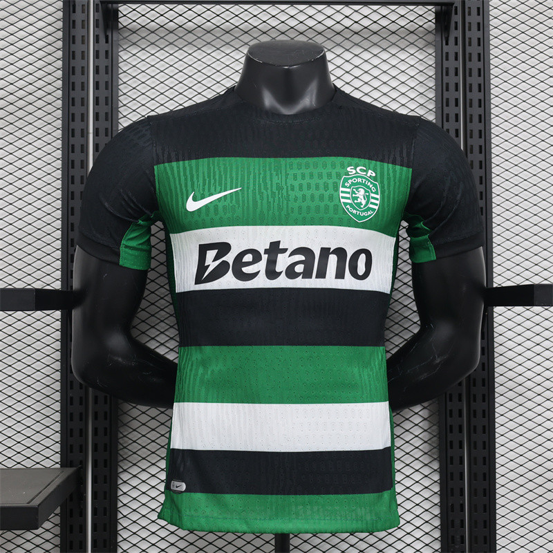 Versão Do Jogador 2024/25 Sporting CP shirt Home Football Jersey E ...