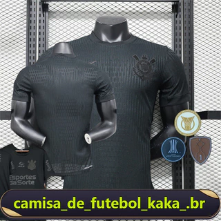 Camisa de futebol 2024/25 CS versão esportiva personalizada camisetas pretas