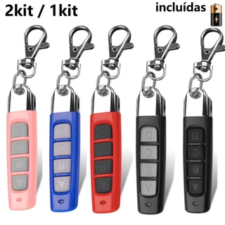 Kit2/1 controle remoto 433mhz para eletrônico portão alarme Compatível C/ PPA GAREN SEG AGL RCG