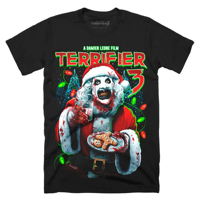 Camiseta Terrifier 3 Leite E Carnificina