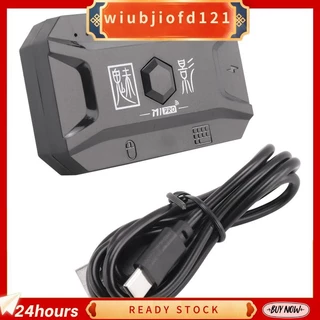 Plug and Play Gamepad PUBG Controlador Móvel Jogos Teclado Mouse Conversor Bluetooth 5.0 Para Adaptador Android