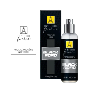 Perfume Masculino Black Road 15ml Inspira Paris Bolso Bolsa