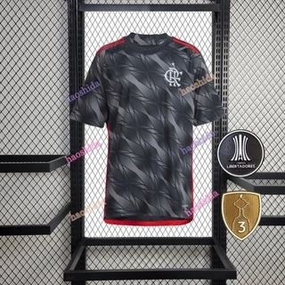 2024 Terceiro/Retro FLMG Camisa de futebol Masculino