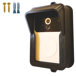 Suporte de Proteção Anti-Furto e Chuva para Campainha Wifi Tuya M8 M9 X9