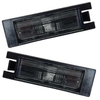 Par Lanternas Luz Placa Tras Original Fiat Punto 2008 A 2017