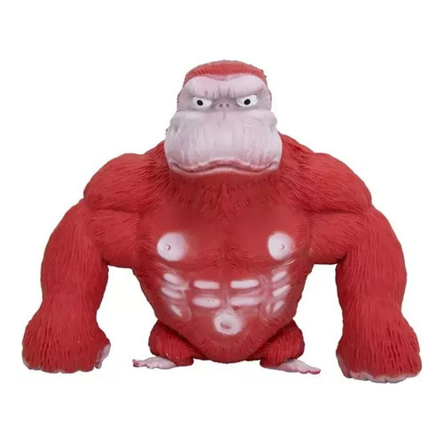 Brinquedo Indestrutível Macaco Boneco Squish Apertar Estica 10 cm Terapêutico