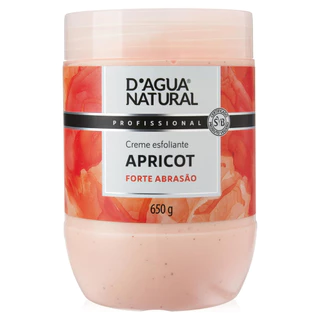 Esfoliante Corporal D’Água Natural 650g – Textura Rica com Apricot em Oferta na Shopee