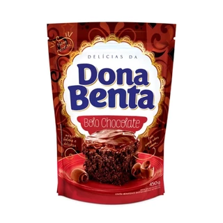 Mistura para Bolo Dona Benta Chocolate 450g - Embalagem com 12 Unidades Mistura para Bolo Dona Benta Chocolate 450g - Embalagem com 12 Unidades