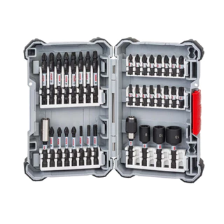 Jogo de Bits e Soquetes Bosch Impact Control com 36 Peças de 1/4"