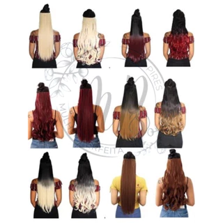 2 Apliques Tic Tac Liso e Ondulado - Diversas Cores 70cm