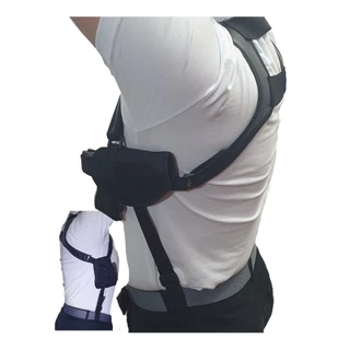 Coldre Axilar Axial Velado Abdominal Abaixo Da Axila