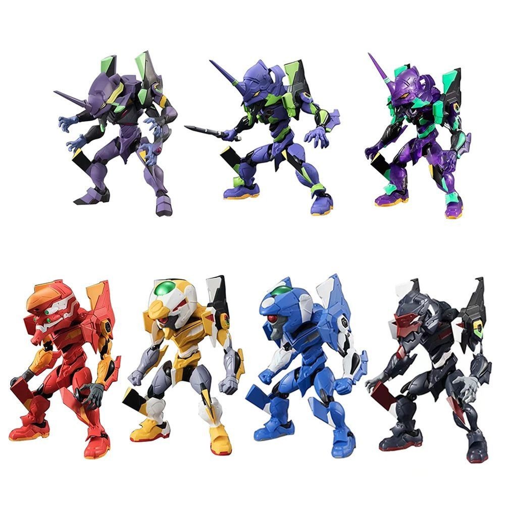 Evangelion EVA No. 1 Máquina No. 2 Máquina No. 2 Mecha Figura Deformação Modelo Móvel de Deformação Presente de Brinquedo de Menino