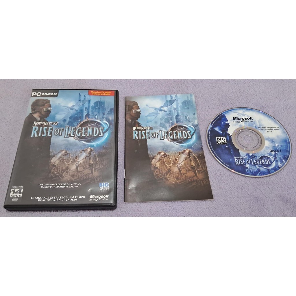 Rise of Nations - Rise of Legends para PC/Notebook computador