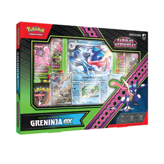 Box Pokémon Especial Fábulas Nebulosas Greninja Ex - Copag