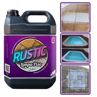 Limpa Pisos Pedras Remove Encardido Esforço Rustic 5 Litros