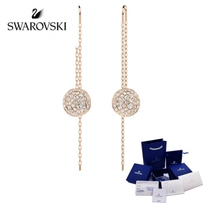 Swarovski Meteora Gota forma brincos redondos Vem w. RVK