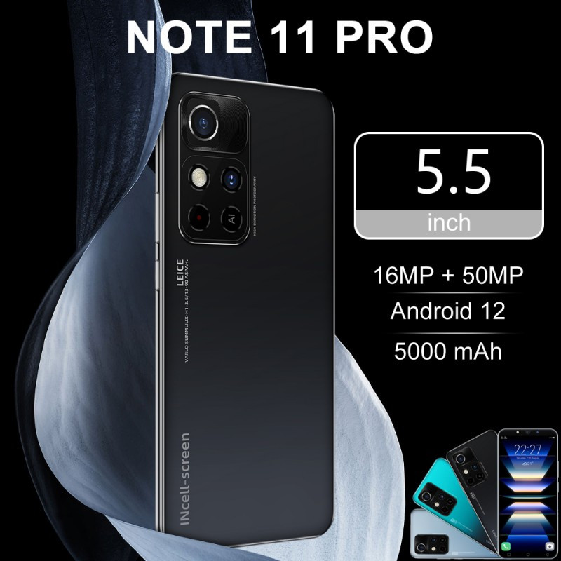Nota111 Telefone 8 + 256GB 5G Smartphone 5,5 Polegadas Barato-GM
