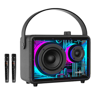Caixa De Som IMENSO X61m 80w 8000mah C/ 2 Mic