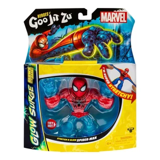 Boneco Elástico Homem Aranha que Brilha no Escuro - Goo Jit Zu