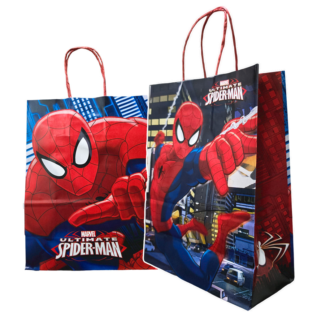10 Sacola Papel Presente Homem Aranha Marvel Sacolinha surpresa ...