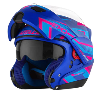 Capacete Moto Robocop Escamoteável Pro Tork Attack Evo Articulado Viseira Cristal Sub Solar Fume