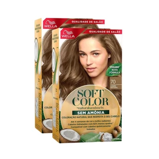 KIT DUO Soft Color Coloração Louro Natural 70