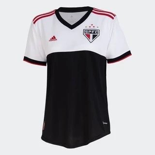 CAMISA DE TIME SAO PAULO PRETO COM BRANCO~CAMISETA DO SPFC MEIO A MEIO~ROUPA MASCULINA SPORTIVA LEVE SUPER PROMOÇAO