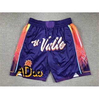 Bordado Bermuda de Basquete Phoenix Suns 2024 city Edition Durant Booker shorts