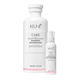 Kit Keune Color Brillianz Shampoo 300ml, Condicionador Spray 140ml