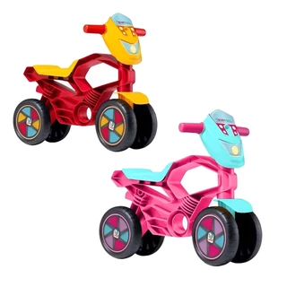 Veiculo de Brinquedo Totokross Motoca De Equilíbrio 4 Rodas Sem Pedal Cardoso Toys
