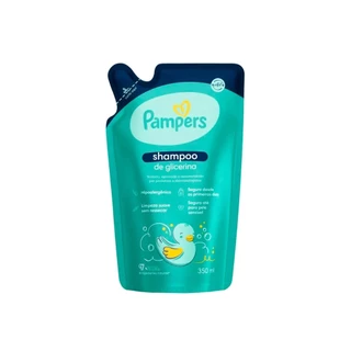 Shampoo Glicerina Refil Pampers 350Ml - em Oferta na Shopee