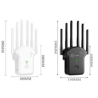 Repetidor Wifi 2800m 6 Antenas Roteador Amplificador De Sinal Modem 300MBPS em Oferta na Shopee