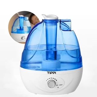 Umidificador De Ar Com Tanque De Água Grande De 2,5l Ultrassônico Silencioso Eficiente Climatizador em Oferta na Shopee