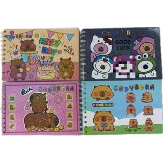 Livro Para Colorir Capivara 50 Páginas Capa Dura E Flexível Caderno Pintura Coloring  Desenhos YB em Oferta na Shopee