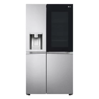 Geladeira Smart LG Side by Side InstaView Craft Ice UVnano 598L Motor Inverter GC-X257CSH1 220V