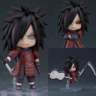 Naruto Nendoroid Madara Uchiha Ação Figura 2172 Q Edição Doll 2120 Obito Colecionável Decoração De Sala