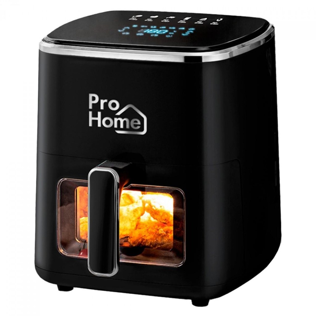 Fritadeira Elétrica Air Fryer Pro Home SuperFry Visor 5.5L