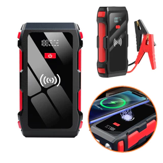 Auxiliador Partida PowerBank Bateria Portátil Multifuncional Carregamento Indução 12000mAh 12V Moto Carro Celular em Oferta na Shopee