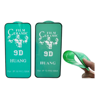 Kit 2 OU 1 Unidade de película Cerâmica 9h não quebra P/ iPhone 16 pro max XR 11 12 13 14 15 plus