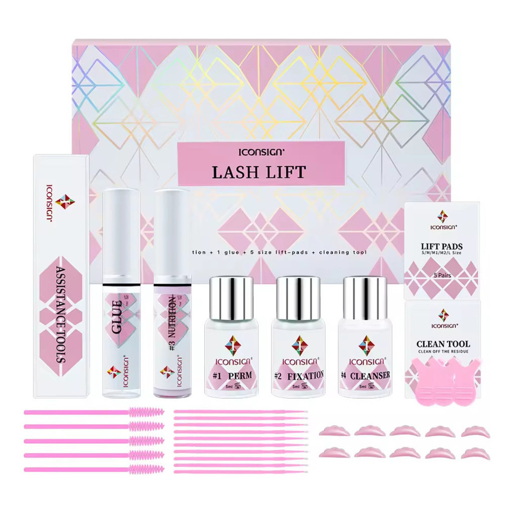 Kit Lash Lifting Completo Cilios Iconsign Brow Lamination | Shopee Brasil