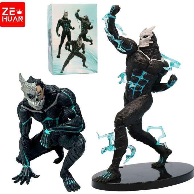 Kaiju No. 8 Figura Action Figure Kafka Hibino In PVC - Modello Da Collezione 19 Cm - Statua Anime Per Fan