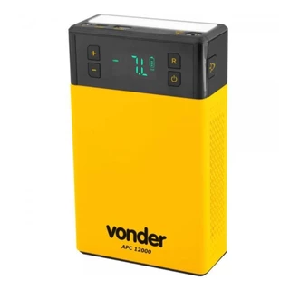 Auxiliar de Partida Portátil com Compressor de Ar APC12000 Vonder
