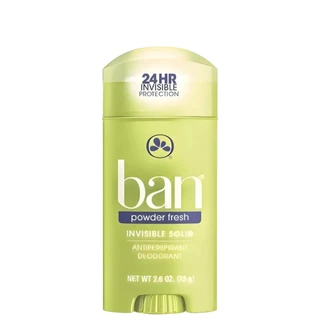 Desodorante Antitranspirante Sólido Ban - Powder Fresh 73g