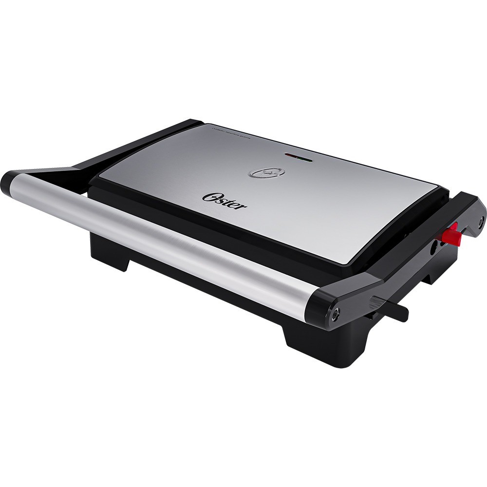 Sanduicheira e grill antiaderente 1000 watts Inox - OGRL230 Oster