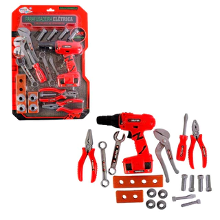 Kit brinquedo Parafusadeira e Ferramentas Infantil Toys & Toys