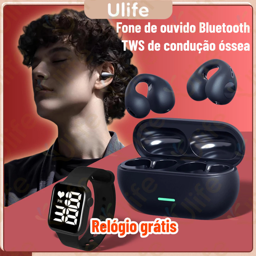 Novo Fone De Ouvido bluetooth T75 5.3 Sem Fio 3D Surround Stereo Bass Sports Headset Com Microfone