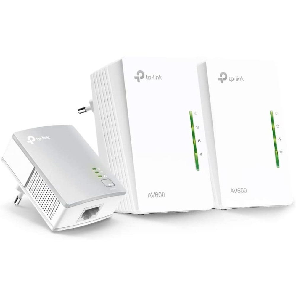 Repetidor Sinal TP-Link AV600 TL-WPA4220 TKIT 3-Pack 300Mbps Original + NF-e