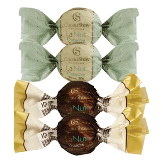 10 Trufas De Pistache Cacau Show Delicia Cremosa Atacado em Oferta na Shopee
