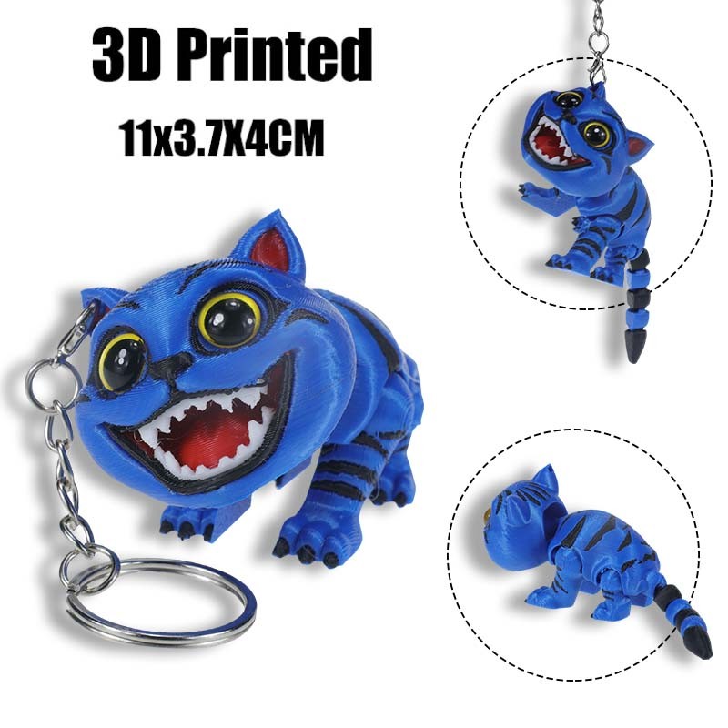 Chaveiro KPop Demon Hunters Acrílico Derpy Tiger HUNTR/X E Saja